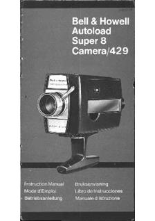 Bell and Howell 429 manual. Camera Instructions.